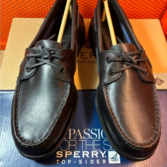 Sperry Men's Authentic Original™ Top-Sider 'Black/Black' - Picture 3 of 5